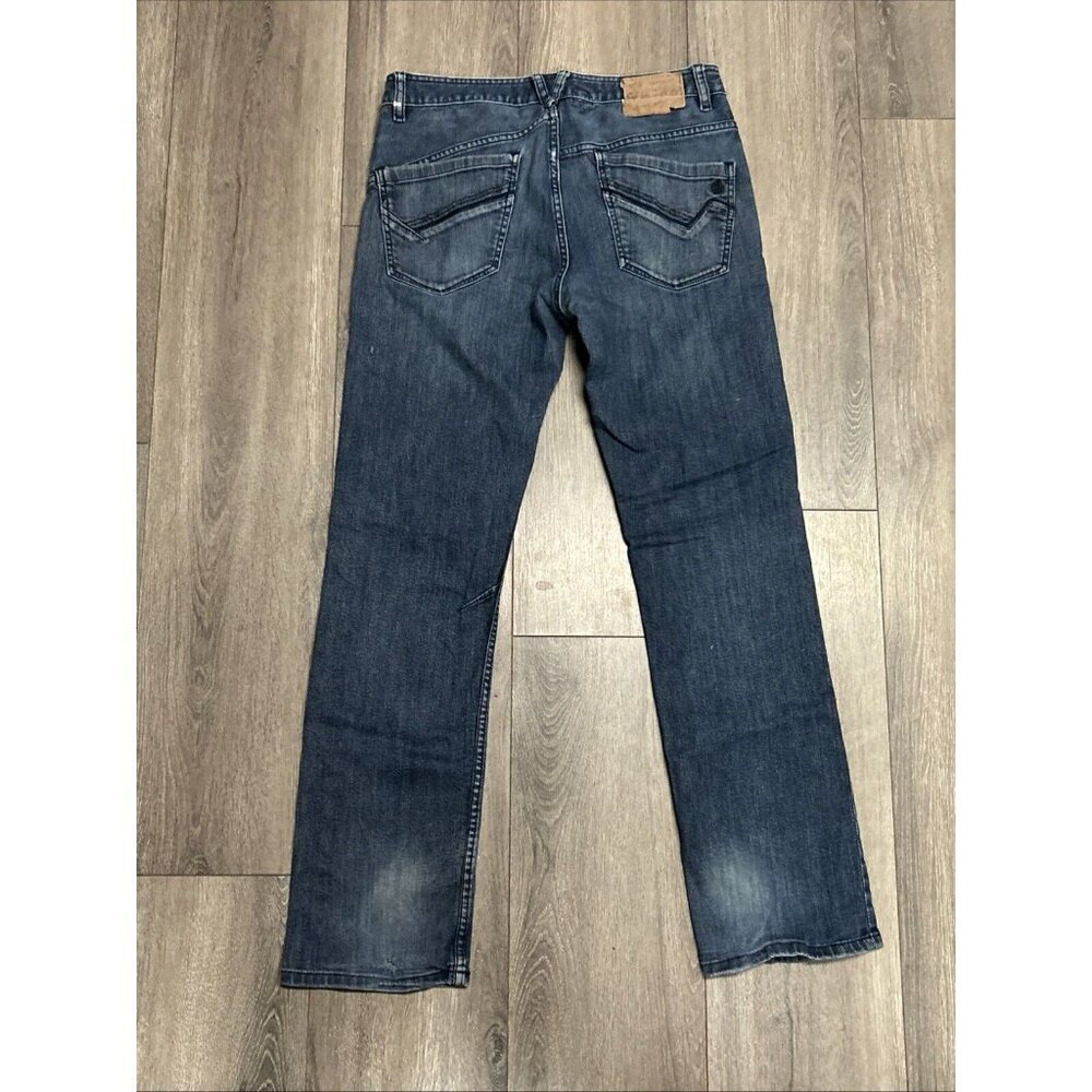 VTG Volcom Jeans Men 32X32* Blue Denim Enowen Classic Straight Leg Retro Skate - Picture 6 of 12